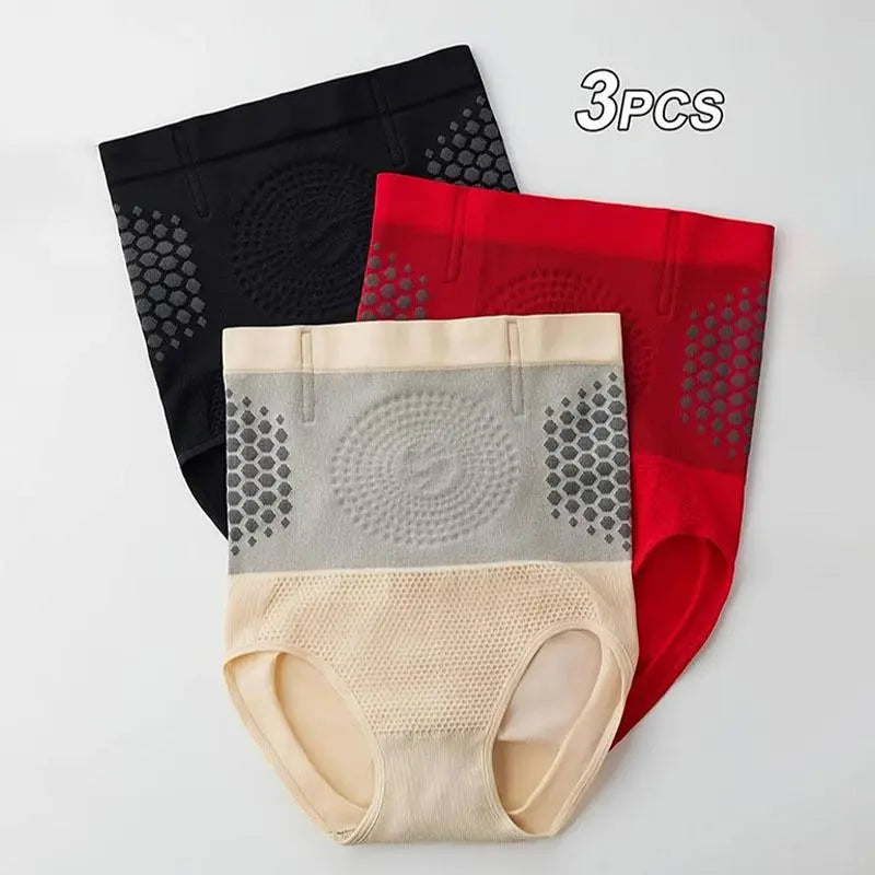 3-Pack 4-In-1 Compression Sweat Shorts for Women – High-Waist Yoga Pants, Breathable Firming Tummy Control Shapewear for Workout & Daily Wear